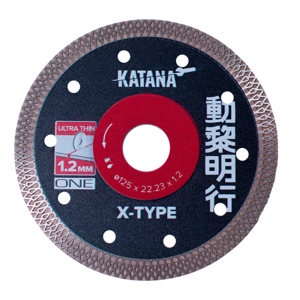 Диск катана. 125*1.2*22 Мм Katana Ceramic Technology.