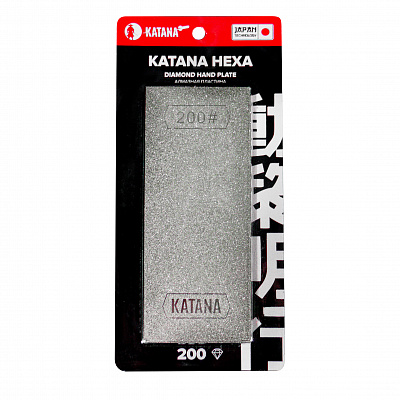 Ручная алмазная шлифовальная пластина KATANA зернистостью 200 для обработки кромки плитки из керамики, керамогранита, гранита и мрамора Ручная алмазная шлифовальная пластина KATANA зернистостью 200 для обработки кромки плитки из керамики, керамогранита, гранита и мрамора